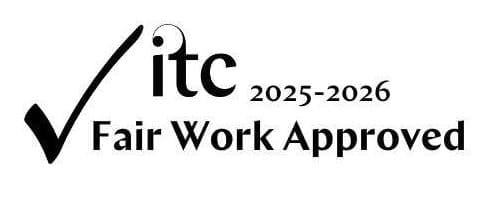 ITC Logo (Fair Work Approved) logo - Committed Status